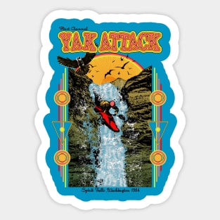 YAK ATTACK Sticker